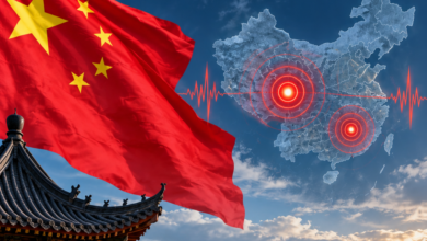 Photo of Fuertes temblores sacuden a China: dos sismos de magnitud superior a 5 en menos de 24 horas