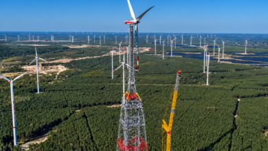 Photo of Alemania construye la turbina eólica más alta del mundo: alcanza los 365 metros