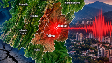 Photo of Sismo de magnitud 4,1 sacudió Colombia y generó alarma entre habitantes de Ibagué