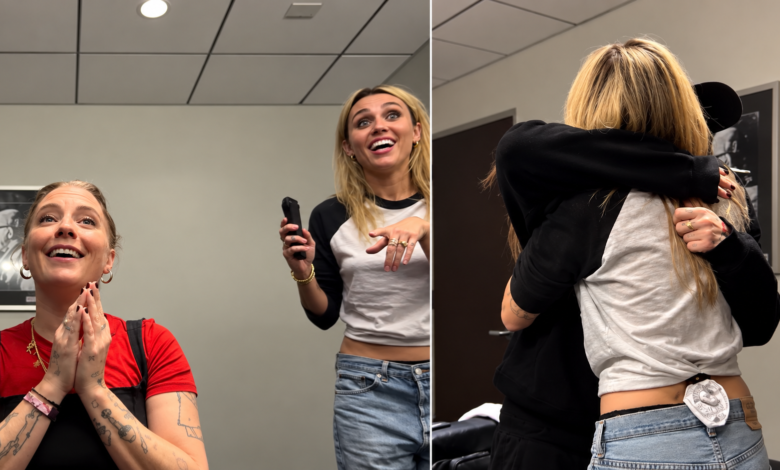 Miley Cyrus cumple sueño de fan con cáncer antes de la quimioterapia.
